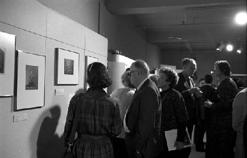 Opening of exhibition, "A Timely Encounter: Nineteenth Century Photographs of Japan"