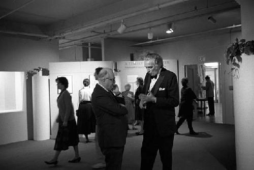 Opening of exhibition, "A Timely Encounter: Nineteenth Century Photographs of Japan"