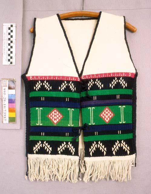 Embroidered man's vest