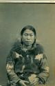 Inuit woman wearing fur parka