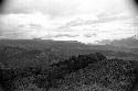 Samuel Putnam negatives, New Guinea; a view of the valley to the south and east of the Baliem; Solimo