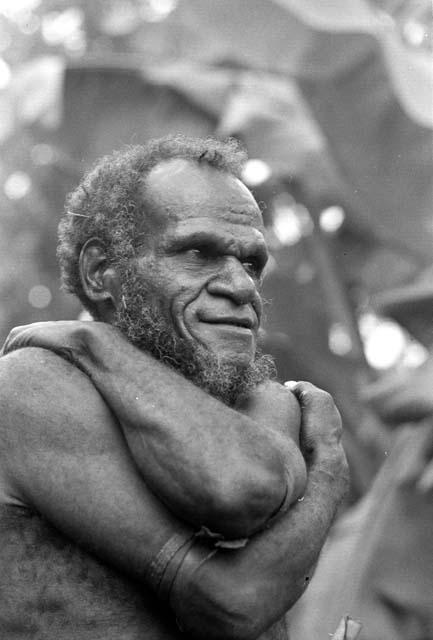 Samuel Putnam negatives, New Guinea; portrait; Alugu