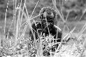 Samuel Putnam negatives, New Guinea; Alugu working in his garden