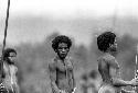 Samuel Putnam negatives, New Guinea; Woluklek; worried expression on his face; during the war on the Tokolik