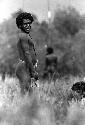 Samuel Putnam negatives, New Guinea; Woluklek smiling on the Tokolik