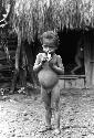 Samuel Putnam negatives, New Guinea; portrait of a little boy in Wuperainma I; Yege Asuk's little boy