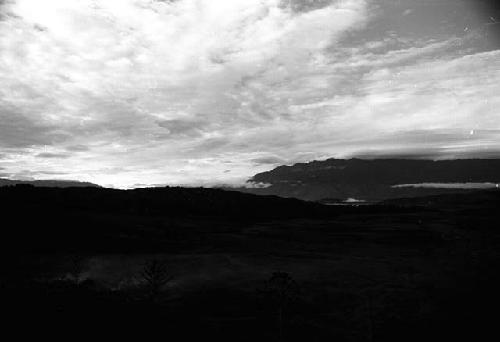 Samuel Putnam negatives, New Guinea; scenic; villages down below