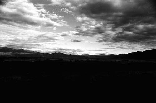 Samuel Putnam negatives, New Guinea; scenic shot; towards the south