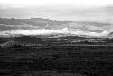 Samuel Putnam negatives, New Guinea; Siobara and mist over the river; valley bottom