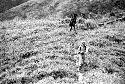 Samuel Putnam negatives, New Guinea; MR on his way to Lokoparek