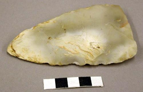 Chipped stone edge tool, biface