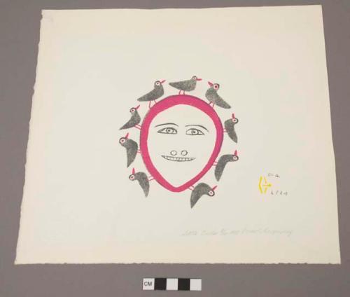 "Little Circle," 3/50; signed in syllabics
