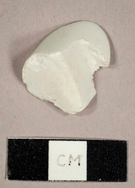 Chinese porcelain sherd, possibly a handle fragment