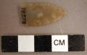 Chipped stone, projectile point, lanceolate