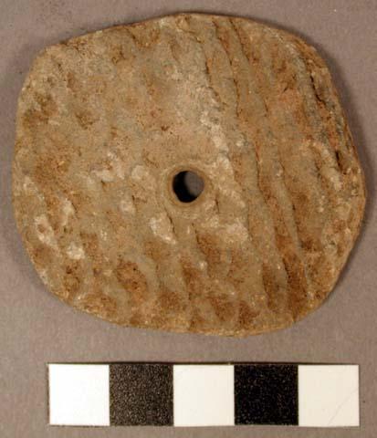 Ceramic disc, perforated