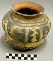 Early modern Hopi polychrome pottery jar