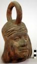 FAKE Mochica head effigy vessel