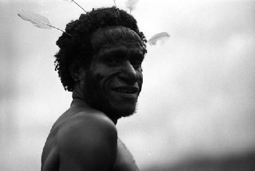 Samuel Putnam negatives, New Guinea; portrait of Tue