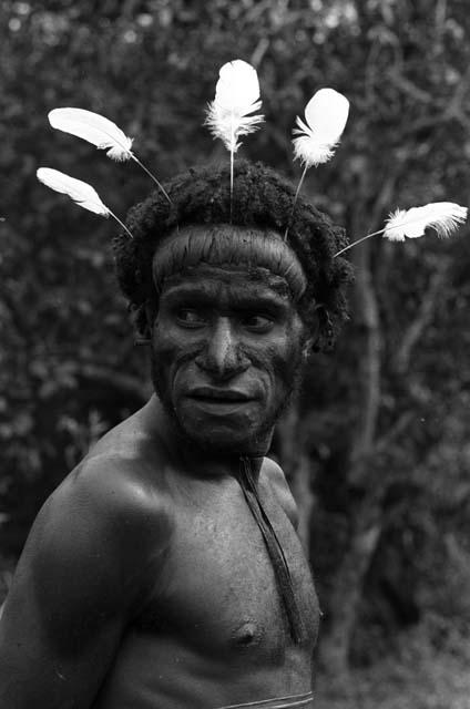 Samuel Putnam negatives, New Guinea; portrait of Tue