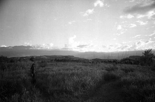 Samuel Putnam negatives, New Guinea; the path leading out to the Liberek from Mapiliatma