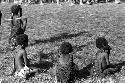 Samuel Putnam negatives, New Guinea; little girls watching Etai