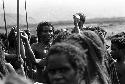 Samuel Putnam negatives, New Guinea; group of women dancing the simple figure