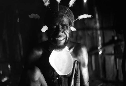 Samuel Putnam negatives, New Guinea; portrait of Wali