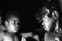 Samuel Putnam negatives, New Guinea; Children eating hiperi