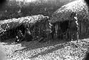 Karl Heider negatives, New Guinea;  Lokoparek; people in sili