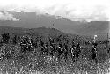 Karl Heider negatives, New Guinea; Warriors Waiting on the Tokolik