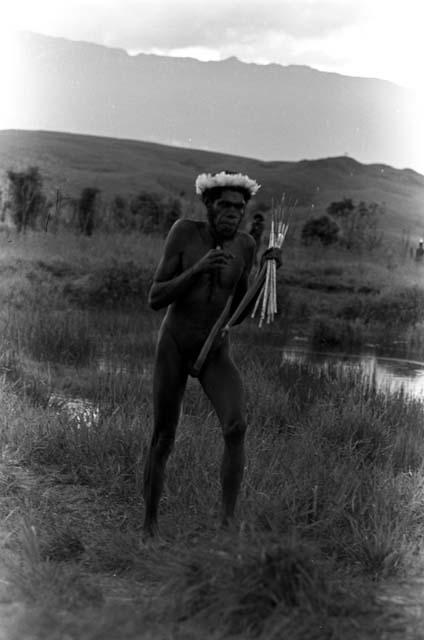 Karl Heider negatives, New Guinea; Yoli near Tokoli Pond