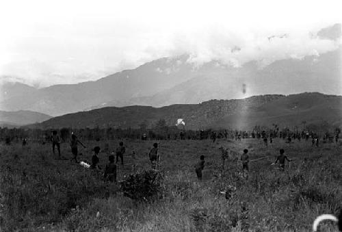 Karl Heider negatives, New Guinea; Tokolik War