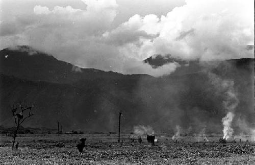 Karl Heider negatives, New Guinea; Kaio in the distance