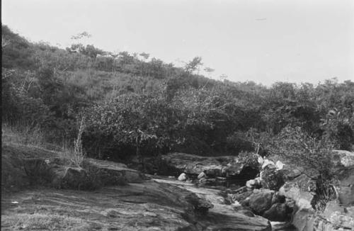 Women washing clothes in the river