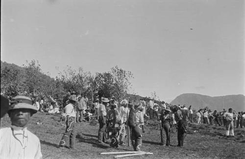 Scene at Balseria, note costumes