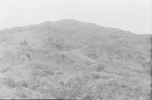 Cerro Nanci from house of Tiburcio Jimenez