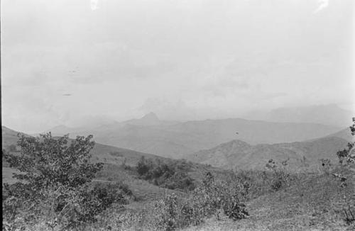 Pico Blanco from trail to Lorenzo's house