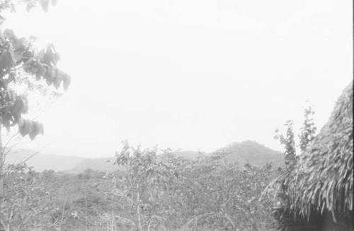 Mountains north of El Llano Grande