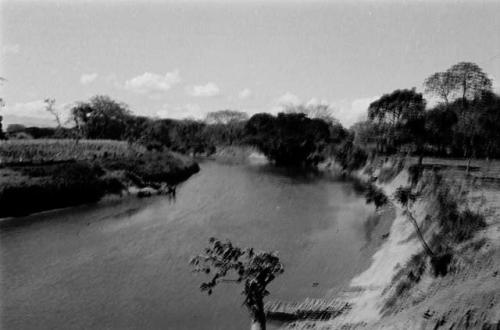 Panorama of site from dirt pile south of Trench II-33