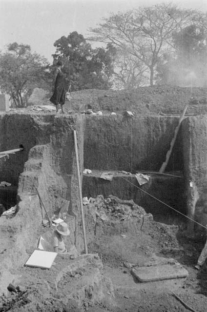 Extension 2 from southeast -- trench I-33, A10-B(?)