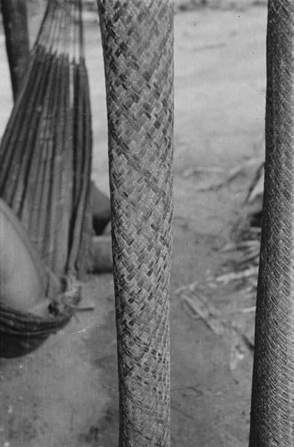 Closeup of cassava squeezers showing akuri tooth design.