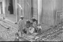 Quichua indians showing costume of indians near Quito