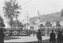 Cathedral -- in background