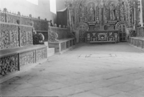 Interior chapter room of Augustinian monastery