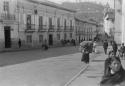 Street scene -- Quichua woman carrying load