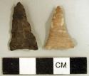 Chipped stone, projectile points