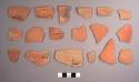 Agucate Orange Potsherds