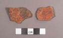Repasto Black-on-red Potsherds: Variety Unspecified