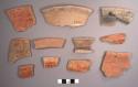 Sierra Red Potsherds (Black Core)