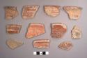 Sierra Red Potsherd (White Paste)